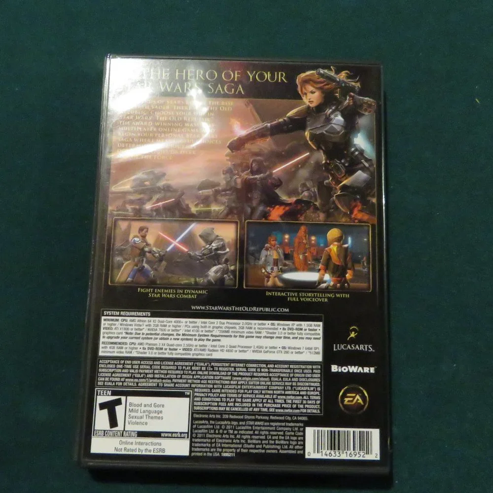 Star Wars: The Old Republic PC Game